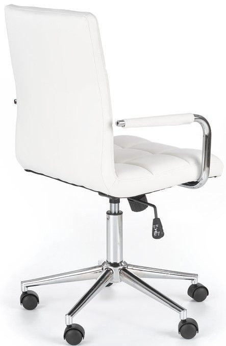 Office Chair Varese | size: Width: 53cm, Height: 110cm, Depth: 60cm | color: White | image: 2 | variant: 1002906