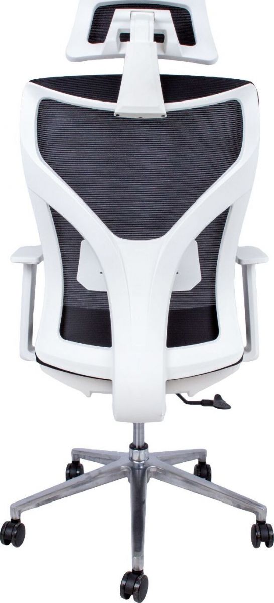 Office Chair Venon | size: Width: 58cm, Height: 100.5cm, Depth: 58cm | color: White | image: 4 | variant: 1005360