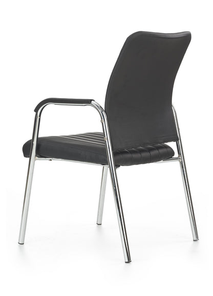Office Chair Vigor | size: Width: 53cm, Height: 92cm, Depth: 58cm | color: Black | image: 4 | variant: 1017835