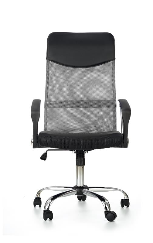 Office Chair Vire | size: Width: 61cm, Height: 120cm, Depth: 63cm | color: Black/Grey | image: 4 | variant: 1005193