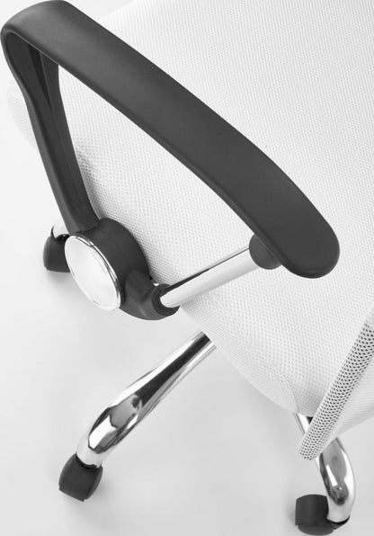 Office Chair Vire | size: Width: 61cm, Height: 120cm, Depth: 63cm | color: White | image: 3 | variant: 1005190