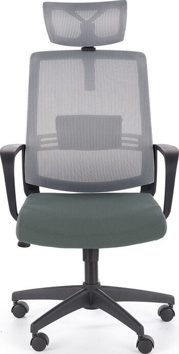 Office Chair West Aviemore | size: Width: 62cm, Height: 124cm, Depth: 65cm | color: Gray | image: 8 | variant: 1007103