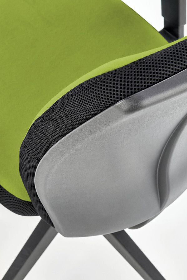 Office Chair West Charlbury | size: Width: 65cm, Height: 107cm, Depth: 68cm | color: Green | image: 8 | variant: 1007198
