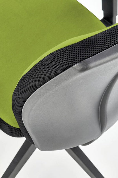 Office Chair West Charlbury | size: Width: 65cm, Height: 107cm, Depth: 68cm | color: Green | image: 8 | variant: 1007198