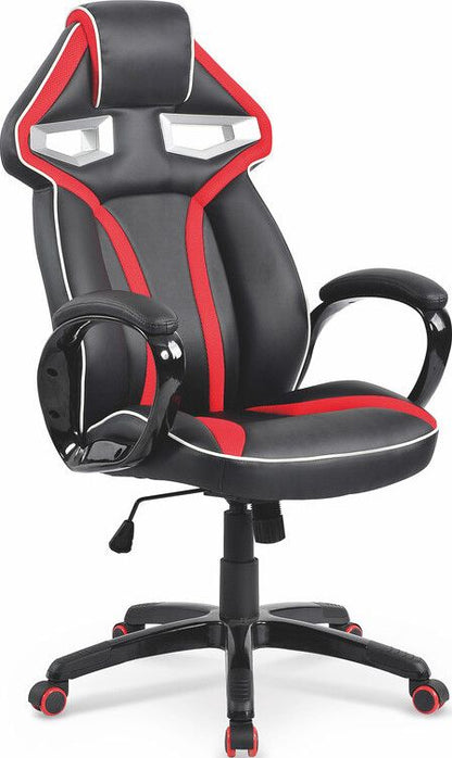 Office Chair West Durham | size: Width: 62cm, Height: 128cm, Depth: 64cm | color: Black | image: 1 | variant: 1007072