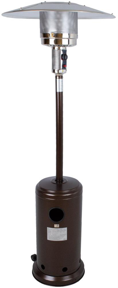 Patio Gas Heater Rocket | size: Height: 221cm | color: Brown | image: 1 | variant: 1017722