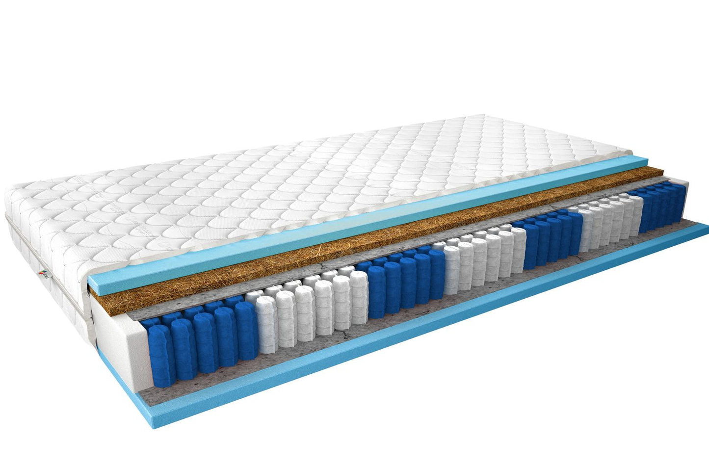 Pocket Spring Mattress Amore 19 | size: Length: 200cm, Width: 160cm | image: 1 | variant: 1013680