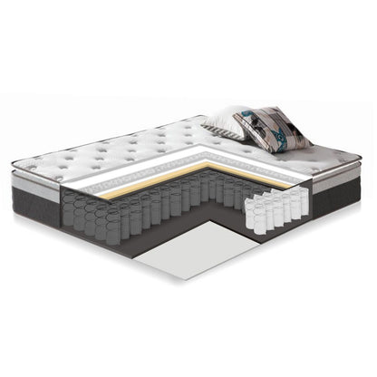 Pocket Spring Mattress Harmony Top Pocket 2 | size: Length: 200cm, Width: 140cm | image: 0 | variant: 1011005