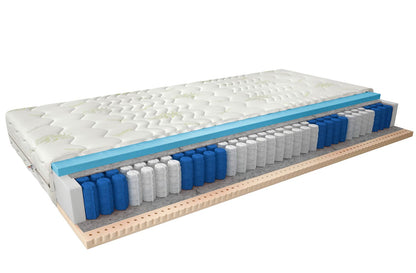 Pocket Spring Mattress Palmo 6 | size: Length: 200cm, Width: 90cm | image: 1 | variant: 1013247