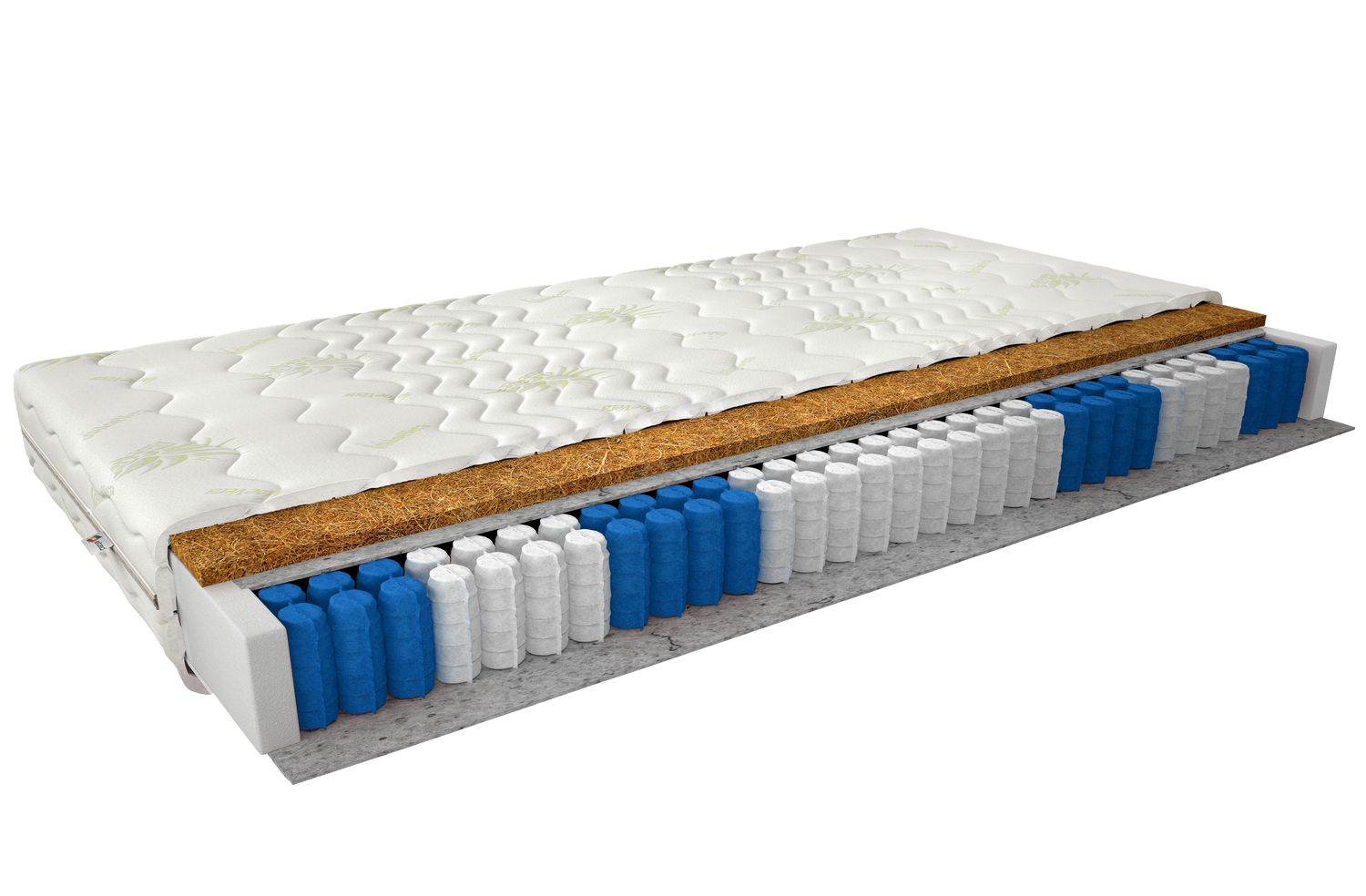 Pocket Spring Mattress Pini 31 | size: Length: 200cm, Width: 200cm | image: 1 | variant: 1013377