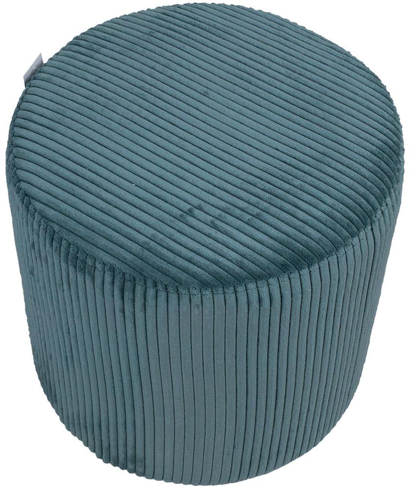 Pouf Abercynon | size: Width: 41cm, Height: 40.5cm, Depth: 41cm | color: Blue | image: 2 | variant: 1001395