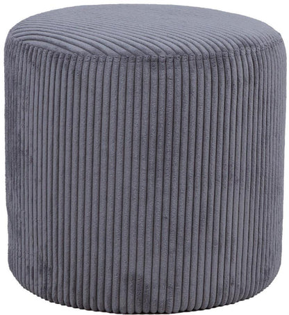 Pouf Abercynon | size: Width: 41cm, Height: 40.5cm, Depth: 41cm | color: Gray | image: 1 | variant: 1001398