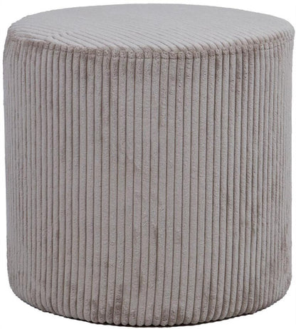Pouf Abercynon | size: Width: 41cm, Height: 40.5cm, Depth: 41cm | color: Gray | image: 1 | variant: 1001399