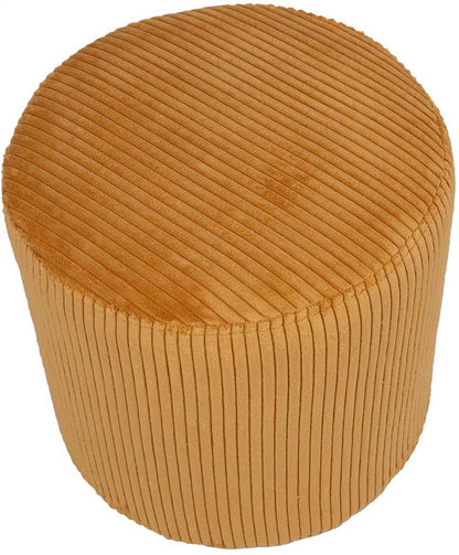Pouf Abercynon | size: Width: 41cm, Height: 40.5cm, Depth: 41cm | color: Yellow | image: 2 | variant: 1001396