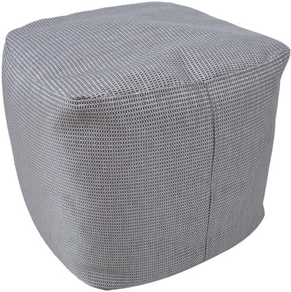 Pouf Aberdare | size: Width: 55cm, Height: 45cm, Depth: 55cm | color: Gray | image: 2 | variant: 1001436