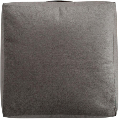 Pouf Aberdare | size: Width: 80cm, Height: 30cm, Depth: 80cm | color: Gray | image: 2 | variant: 1001438