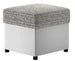 Pouf Aspen | size: Width: 45cm, Height: 42cm, Depth: 45cm | color: Berlin/Soft | image: 0 | variant: 1010484