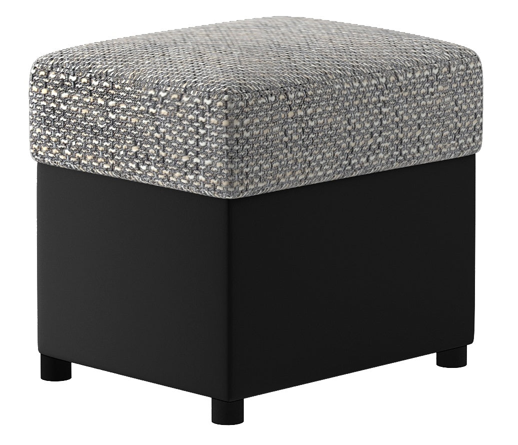 Pouf East Horsham | size: Width: 40cm, Height: 40cm, Depth: 45cm | color: Berlin/Soft | image: 0 | variant: 1010476