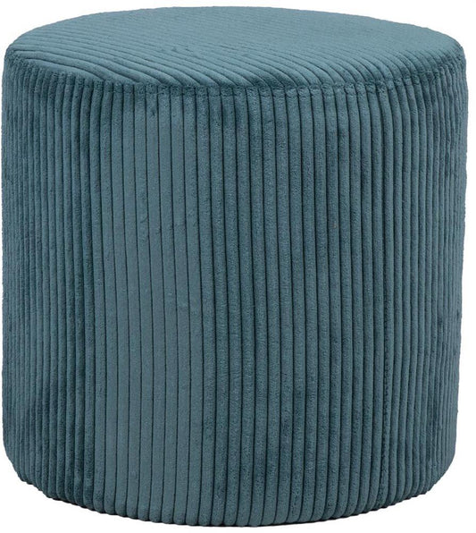 Pouf Ines | size: Width: 41cm, Height: 40.5cm, Depth: 41cm | color: Blue | image: 1 | variant: 1006090
