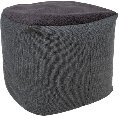 Pouf Lamb Bag | size: Width: 55cm, Height: 45cm, Depth: 55cm | color: Gray | image: 1 | variant: 1006108