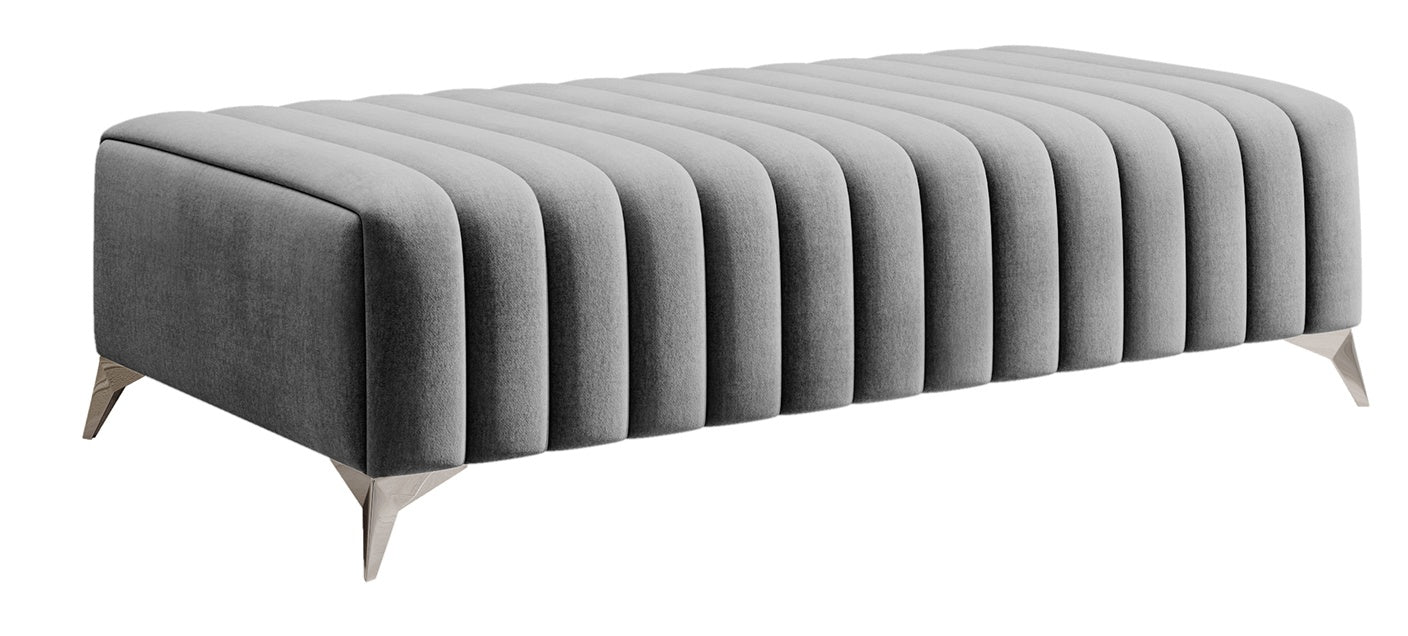 Pouf Laurence | size: Width: 132cm, Height: 36cm, Depth: 64cm | color: Nube | image: 0 | variant: 1005838