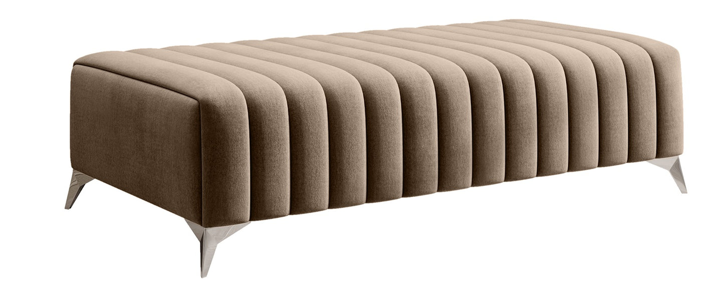 Pouf Laurence | size: Width: 132cm, Height: 36cm, Depth: 64cm | color: Nube | image: 0 | variant: 1005842