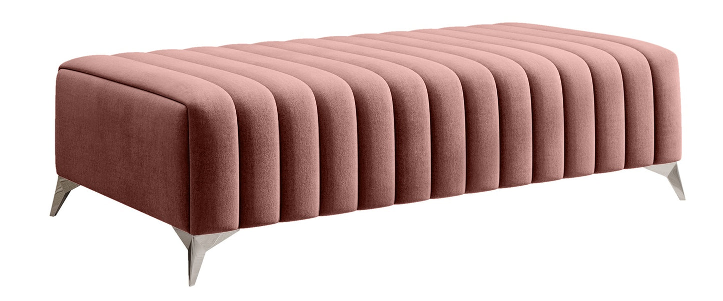 Pouf Laurence | size: Width: 132cm, Height: 36cm, Depth: 64cm | color: Nube | image: 0 | variant: 1005844