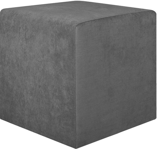 Pouf Lyn | size: Width: 45cm, Height: 45cm, Depth: 45cm | color: Gray | image: 1 | variant: 1006123