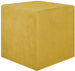 Pouf Lyn | size: Width: 45cm, Height: 45cm, Depth: 45cm | color: Yellow | image: 1 | variant: 1006124