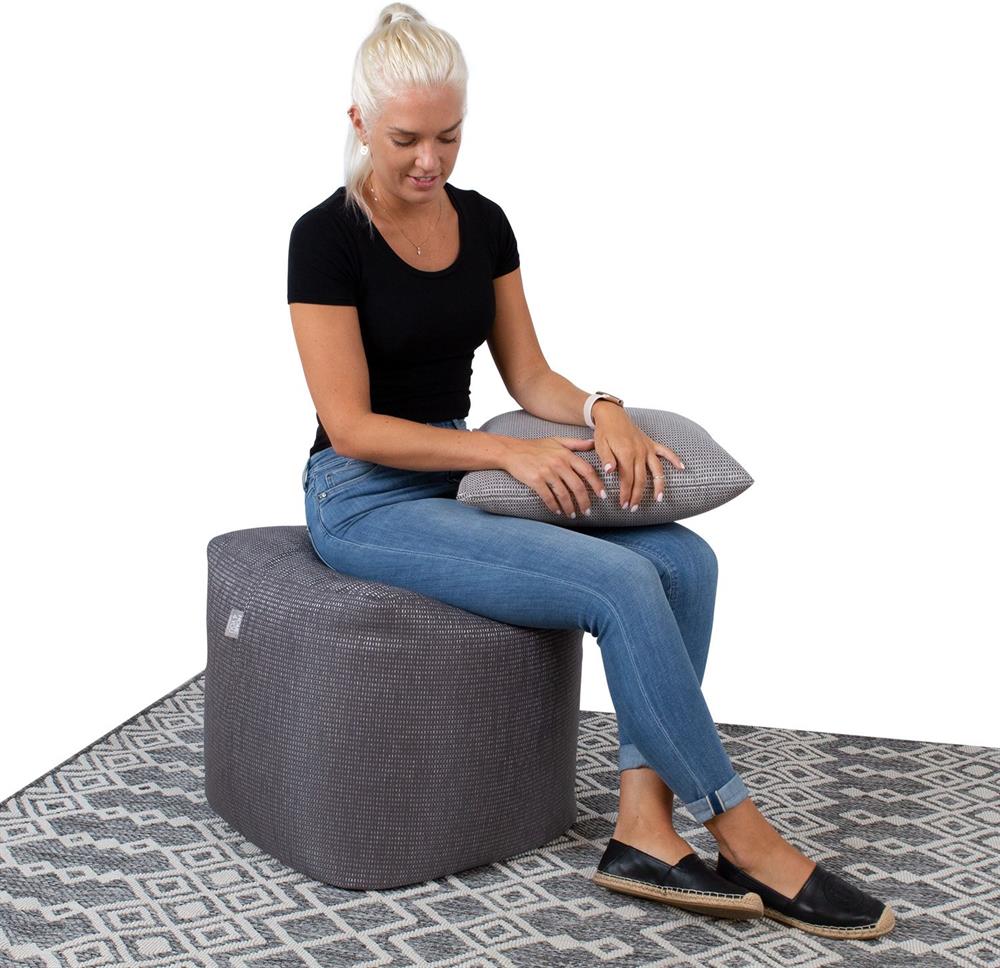 Pouf Mitsu-Mitsu | size: Width: 55cm, Height: 45cm, Depth: 55cm | color: Brown | image: 3 | variant: 1006130