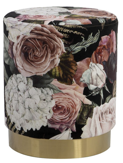 Pouf Nelson | size: Width: 35cm, Height: 42cm, Depth: 35cm, Diameter: 35cm | color: Multicolored | image: 0 | variant: 1001402