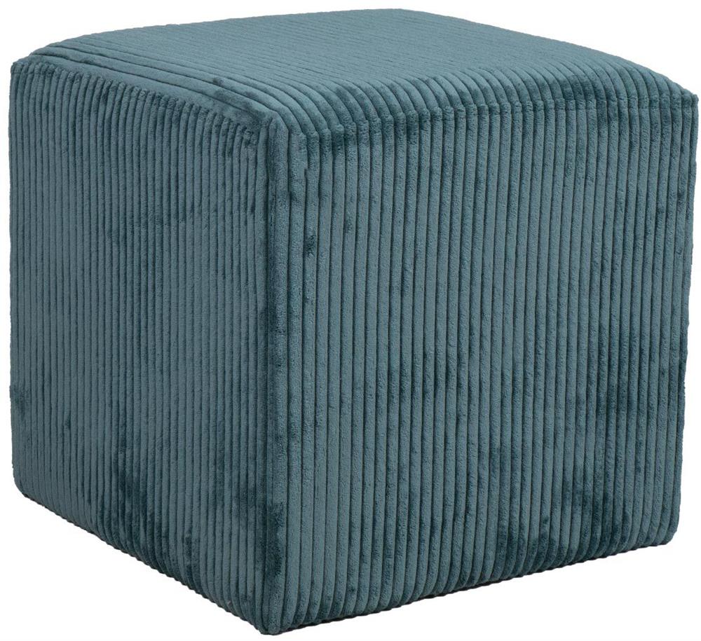 Pouf Newbridge | size: Width: 41cm, Height: 40.5cm, Depth: 41cm | color: Blue | image: 1 | variant: 1001445
