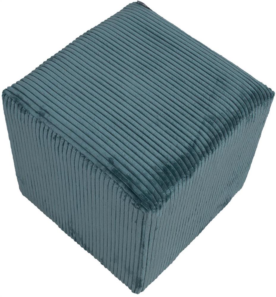 Pouf Newbridge | size: Width: 41cm, Height: 40.5cm, Depth: 41cm | color: Blue | image: 2 | variant: 1001445
