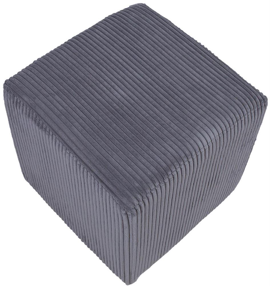 Pouf Newbridge | size: Width: 41cm, Height: 40.5cm, Depth: 41cm | color: Gray | image: 2 | variant: 1001441