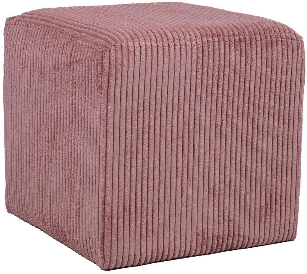 Pouf Newbridge | size: Width: 41cm, Height: 40.5cm, Depth: 41cm | color: Pink | image: 1 | variant: 1001444
