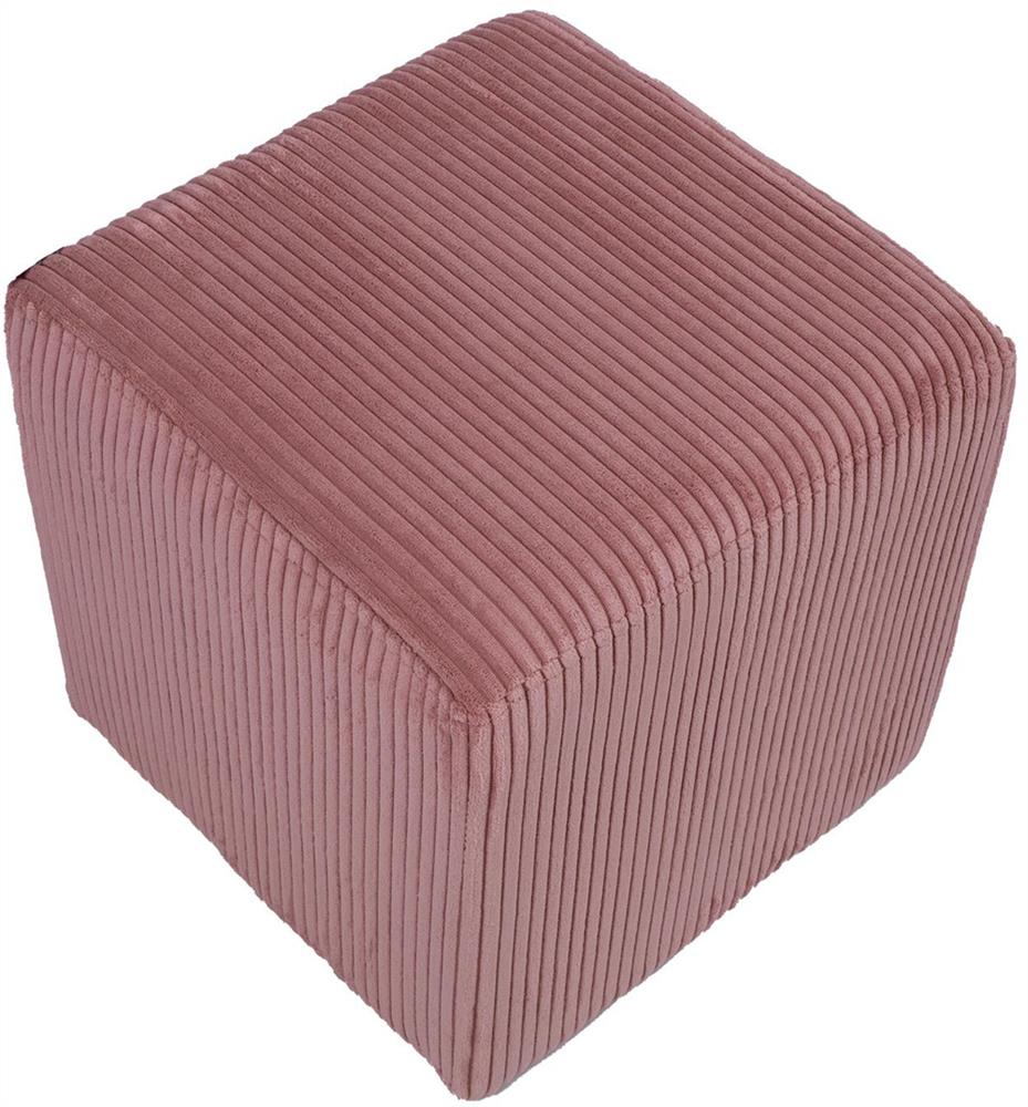 Pouf Newbridge | size: Width: 41cm, Height: 40.5cm, Depth: 41cm | color: Pink | image: 2 | variant: 1001444