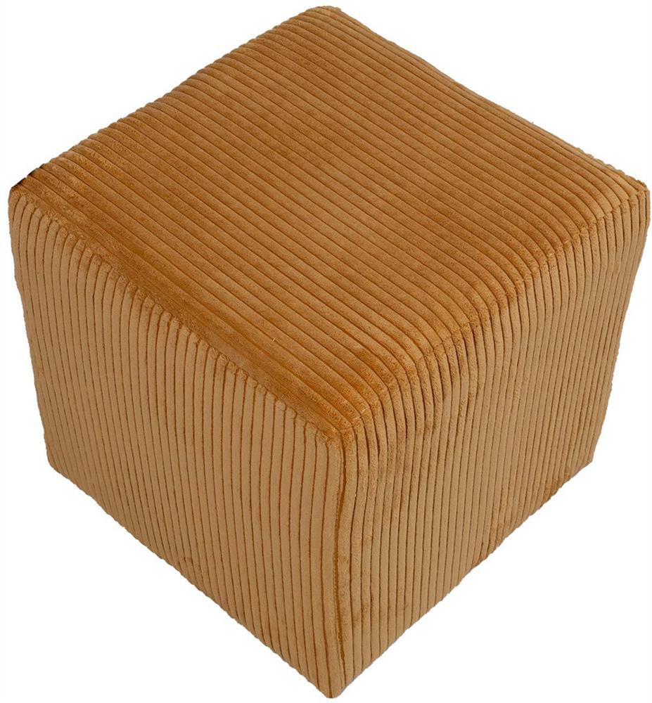 Pouf Newbridge | size: Width: 41cm, Height: 40.5cm, Depth: 41cm | color: Yellow | image: 1 | variant: 1001443