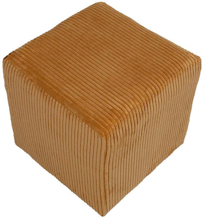 Pouf Newbridge | size: Width: 41cm, Height: 40.5cm, Depth: 41cm | color: Yellow | image: 1 | variant: 1001443