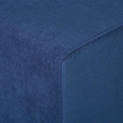 Pouf Pontllanfraith | size: Width: 45cm, Height: 45cm, Depth: 45cm | color: Blue | image: 4 | variant: 1001432