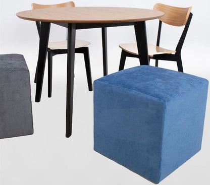 Pouf Pontllanfraith | size: Width: 45cm, Height: 45cm, Depth: 45cm | color: Blue | image: 7 | variant: 1001432