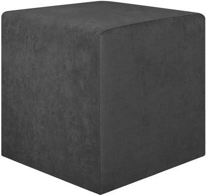 Pouf Pontllanfraith | size: Width: 45cm, Height: 45cm, Depth: 45cm | color: Gray | image: 1 | variant: 1001433