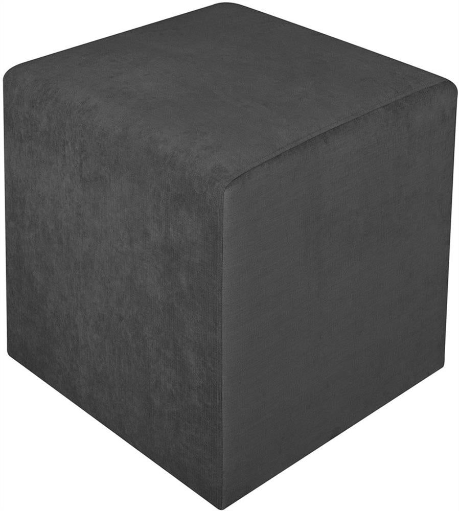 Pouf Pontllanfraith | size: Width: 45cm, Height: 45cm, Depth: 45cm | color: Gray | image: 3 | variant: 1001433