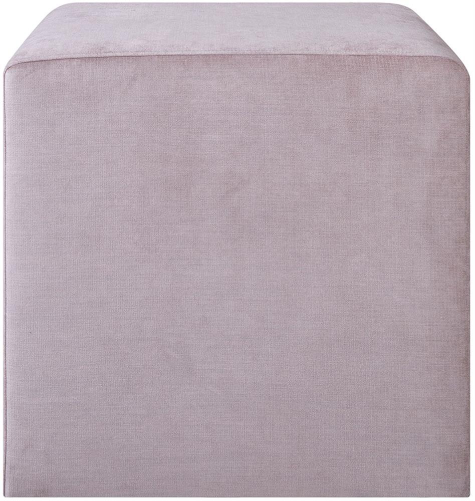 Pouf Pontllanfraith | size: Width: 45cm, Height: 45cm, Depth: 45cm | color: Pink | image: 2 | variant: 1001431