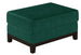 Pouf Selene | size: Width: 100cm, Height: 41cm, Depth: 70cm | color: Green | image: 0 | variant: 1006004