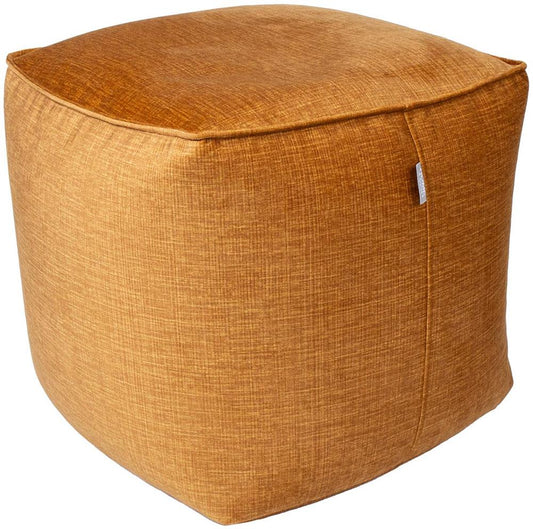 Pouf Voss | size: Width: 55cm, Height: 45cm, Depth: 55cm | color: Yellow | image: 1 | variant: 1006150