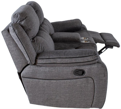 Recliner Gentry 1 | size: Length: 68cm, Height: 105cm, Depth: 190cm | color: Gray | image: 6 | variant: 1017629