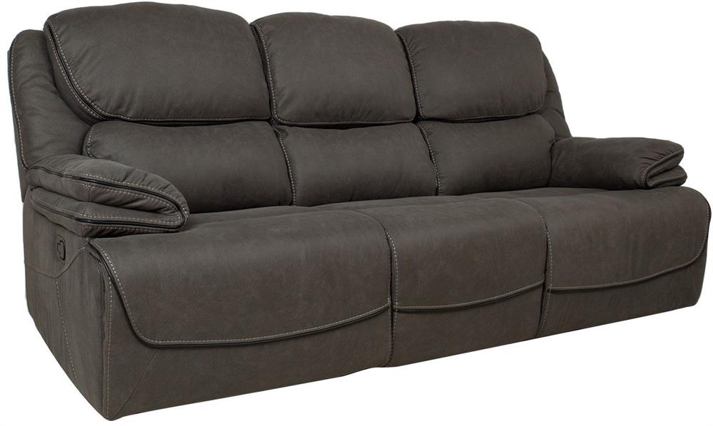 Recliner Gordy | size: Length: 93cm, Height: 106cm, Depth: 224cm | color: Gray | image: 0 | variant: 1017627