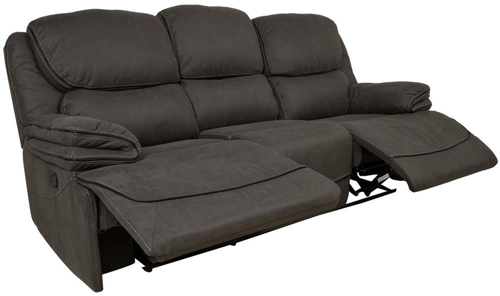 Recliner Gordy | size: Length: 93cm, Height: 106cm, Depth: 224cm | color: Gray | image: 1 | variant: 1017627
