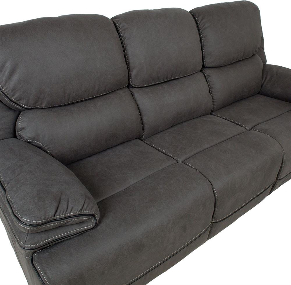 Recliner Gordy | size: Length: 93cm, Height: 106cm, Depth: 224cm | color: Gray | image: 4 | variant: 1017627