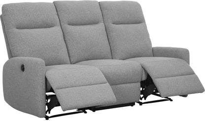 Recliner Katy | size: Length: 97cm, Height: 110cm, Depth: 192cm | color: Gray | image: 2 | variant: 1017630